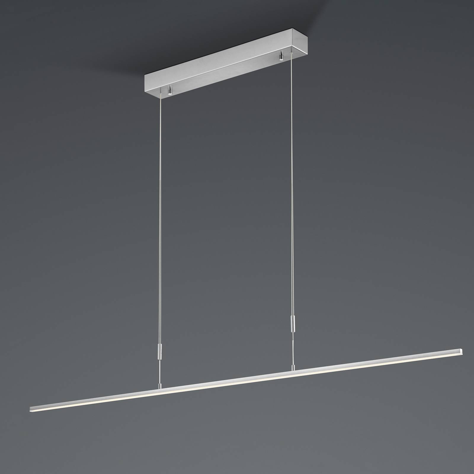 BANKAMP Slim Pendel ZigBee dimmbar 128cm nickel günstig online kaufen