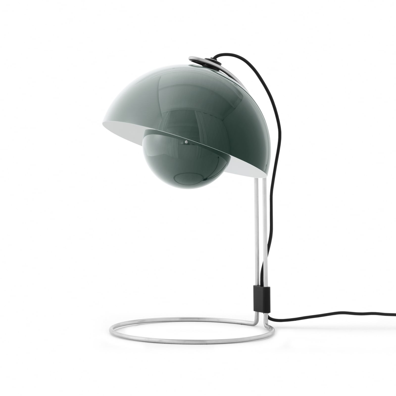 Stolní lampa Flowerpot VP4, kamenně modrá, 36 cm – &TRADITION