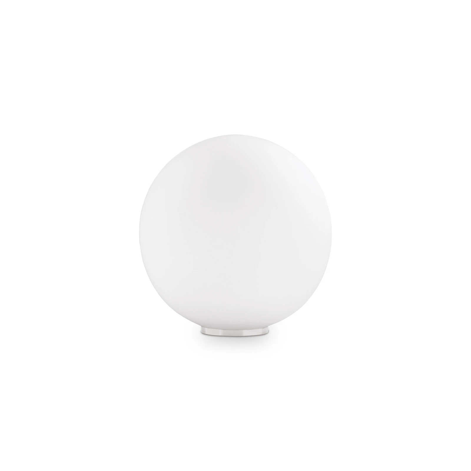 Ideal Lux stolová lampa Mapa, Ø 20 cm, opálové sklo, guľa, E27