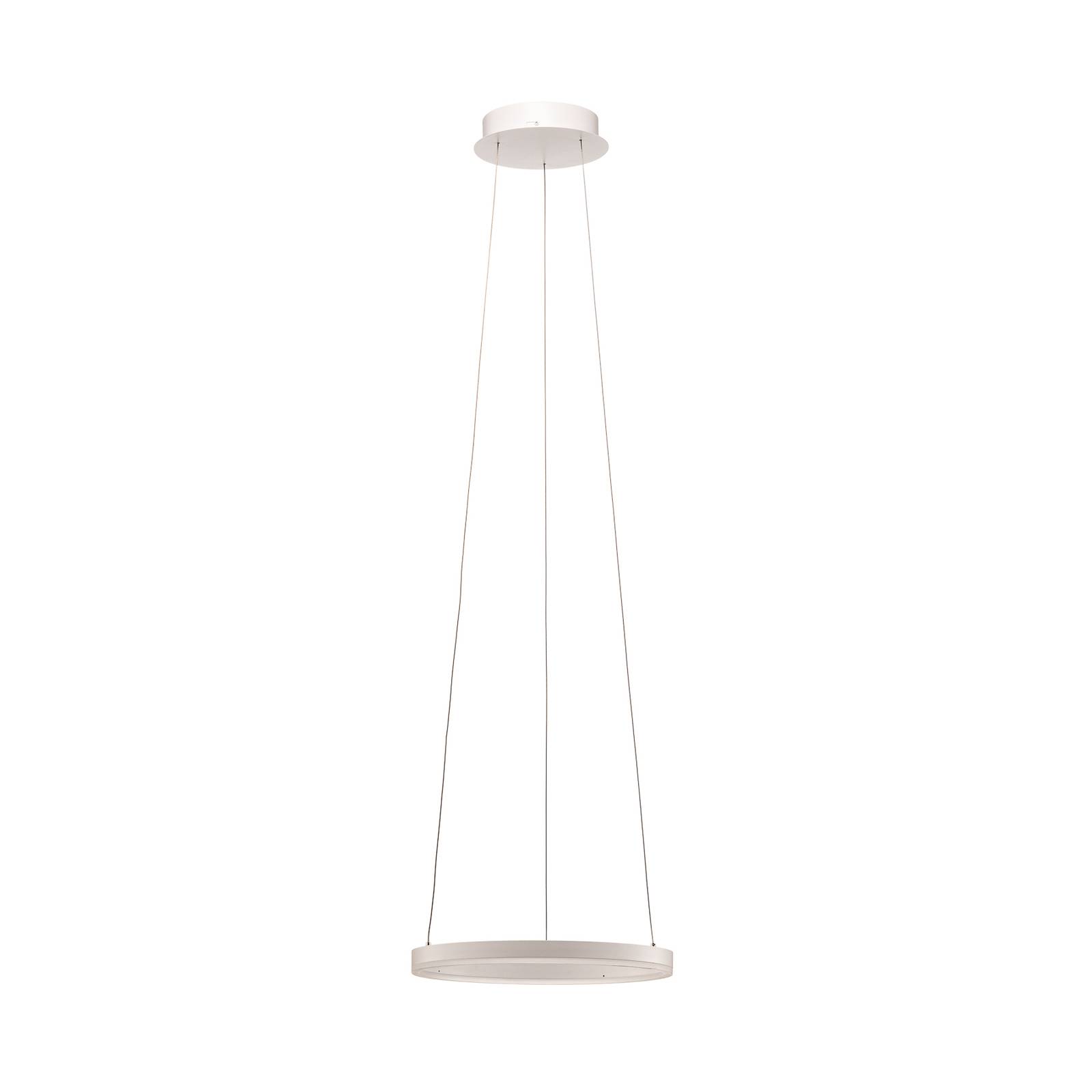 Arcchio Albiona LED függő lámpa, fehér, 40 cm