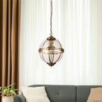 Coronet pendant light, chrome