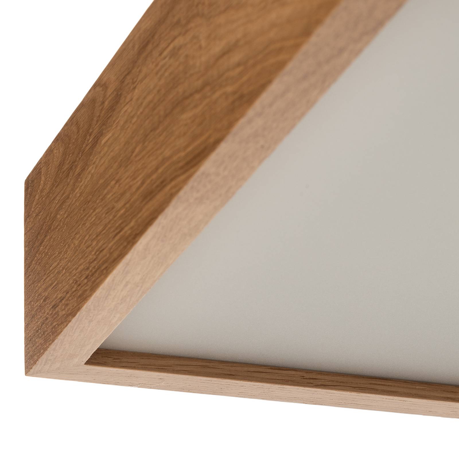 Envostar Kerio lampa sufitowa 37,5x37,5cm dąb jasny
