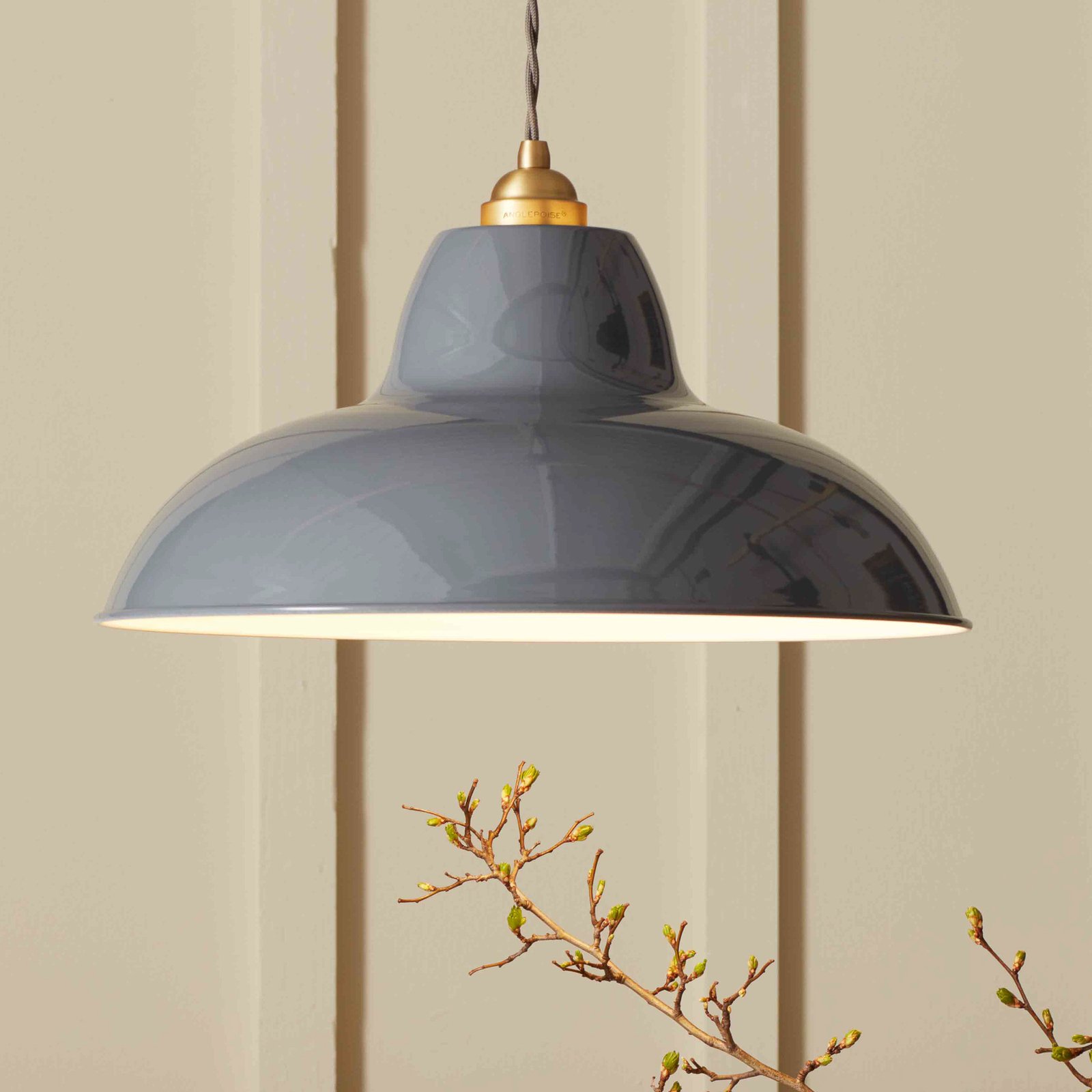 Anglepoise Original 1227 Brass Midi Wide Pendel