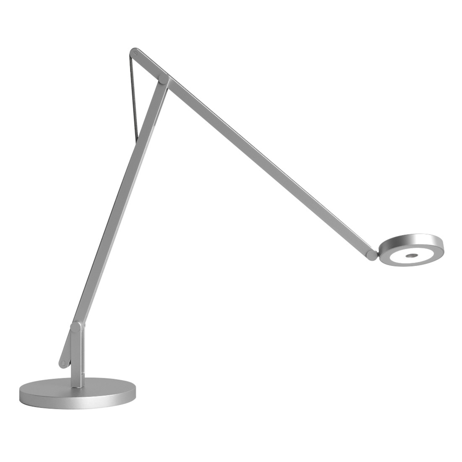 Rotaliana String T1 DTW LED tavolo argento/argento