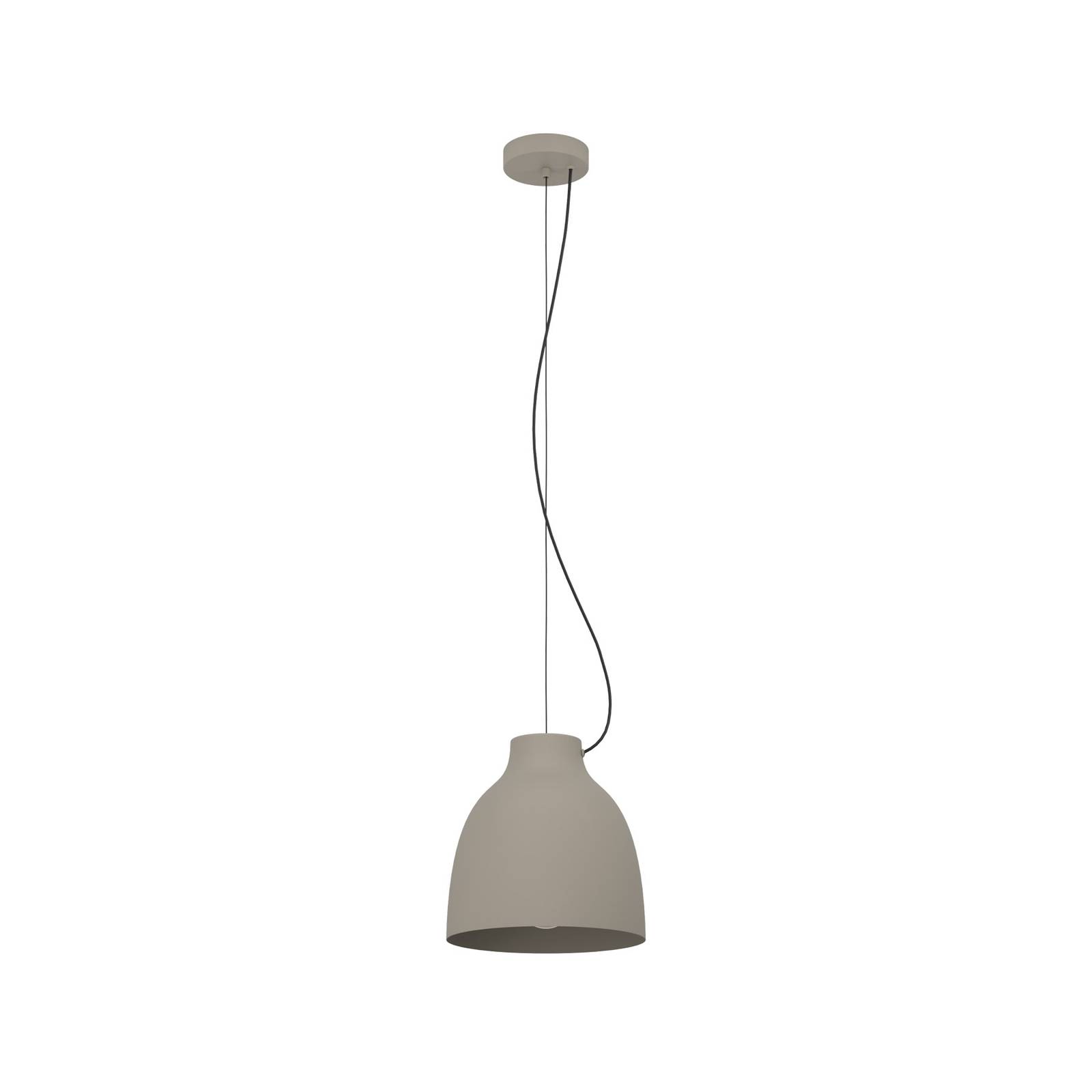 Suspension Camasca à 1 lampe Ø 28 cm taupe