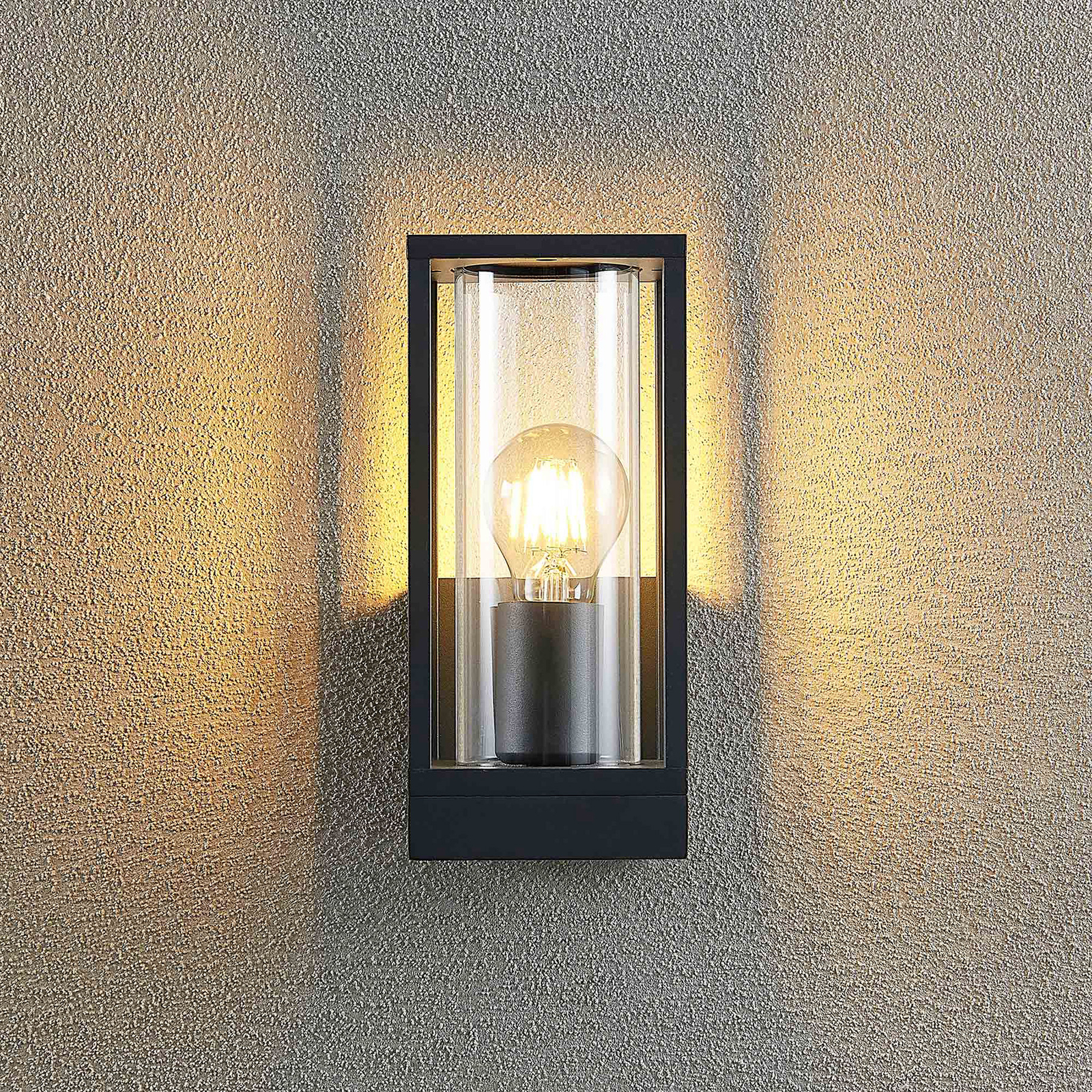 Lindby Giavanna outdoor wall light, 24.5 cm