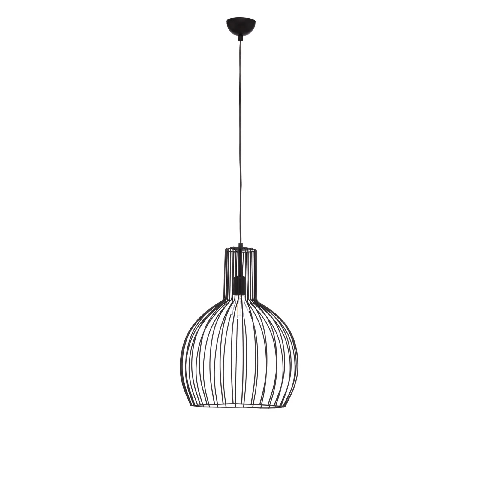 Κρεμαστό φωτιστικό Fellini MR-756 1-φωτιστικό Ø 38cm μαύρο