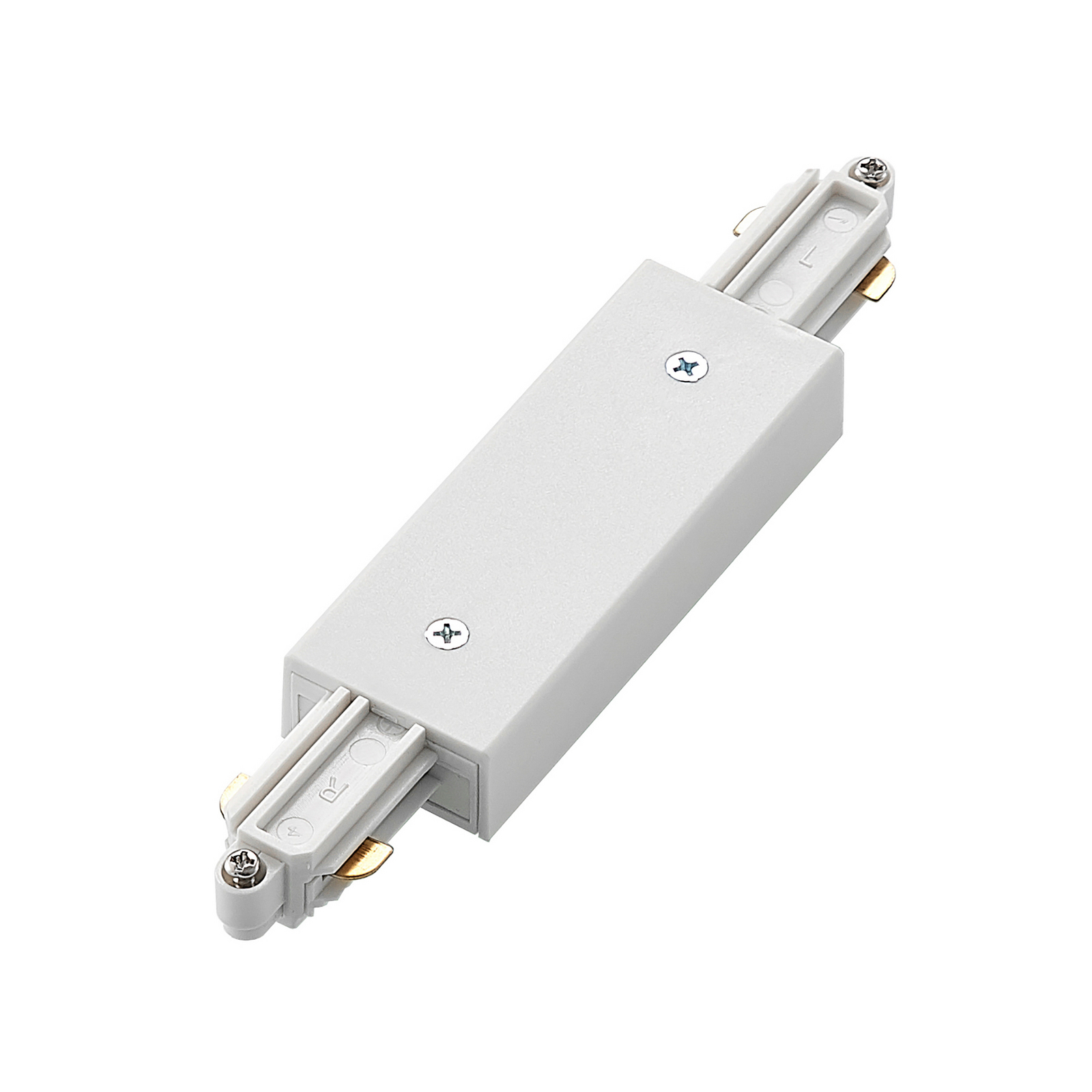 Systém kolejnic Linaro, Ø 9,5 cm, 4 žárovky, LED, bílá – Lindby Systém kolejnic Linaro, Ø 9,5 cm, 4 žárovky, LED, bílá – Lindby
