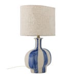 Lampada da tavolo Alida, color crema/blu, altezza 46 cm - Bloomingville