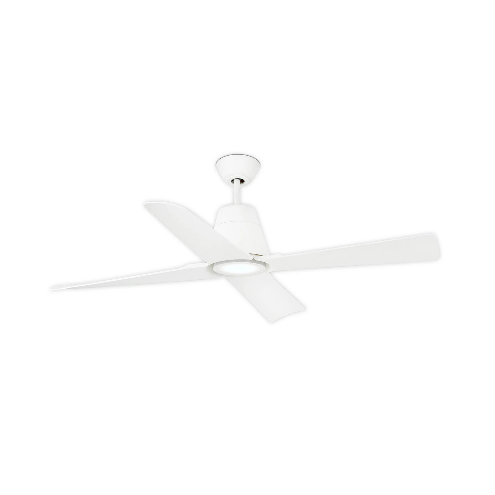 Deckenventilator Typhoon M LED-Leuchte IP44 weiß