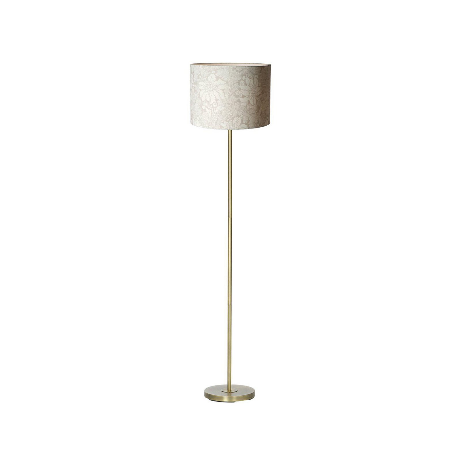 Stehleuchte Amy, beige/gold, Höhe 150 cm, Textil, E27