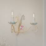 Wall light Luce as chandelier, 2-bulb
