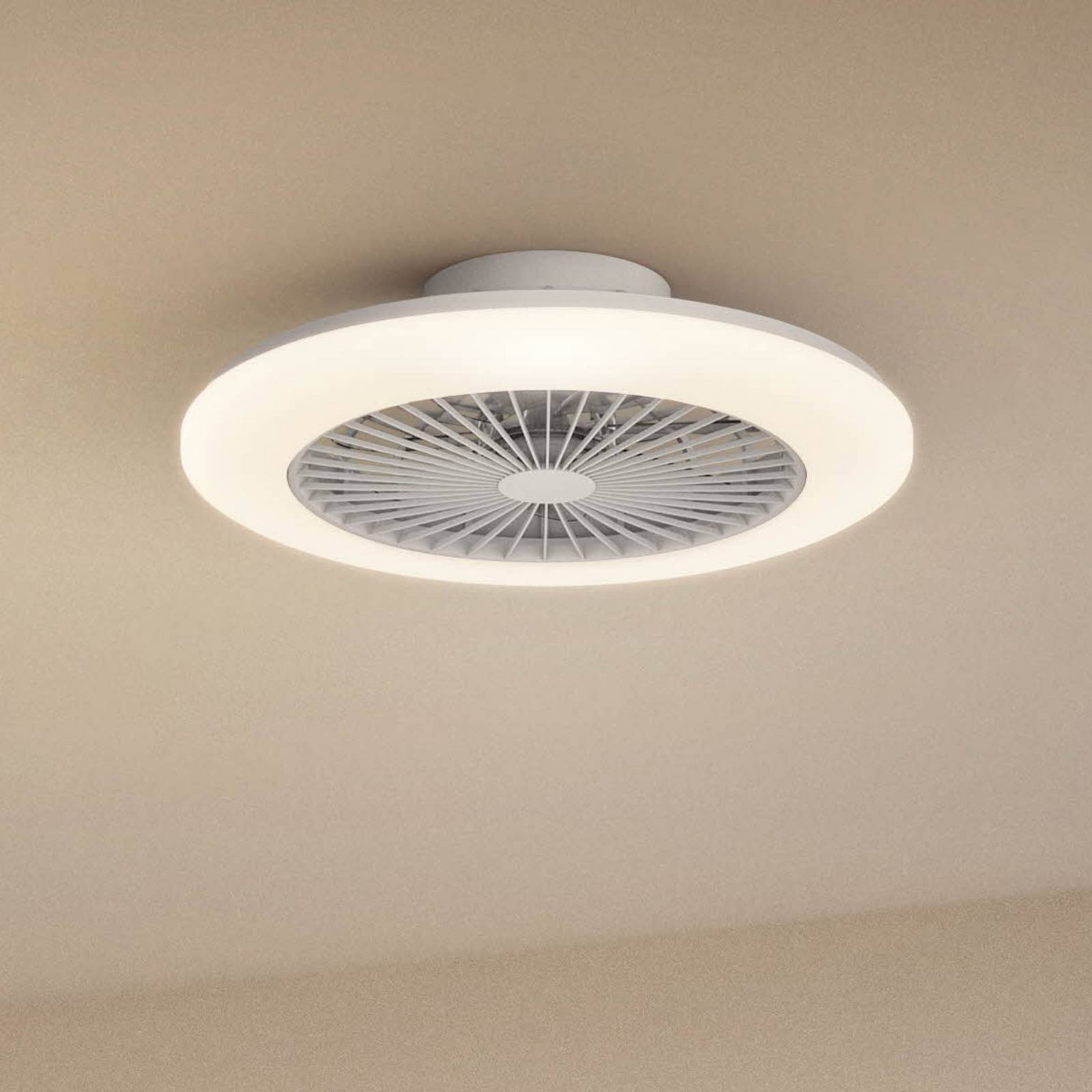 Philips LED-takvifte Amigo, blank hvit, 58 cm, CCT