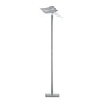 Evolo lampadar LED, CCT, nichel mat/crom