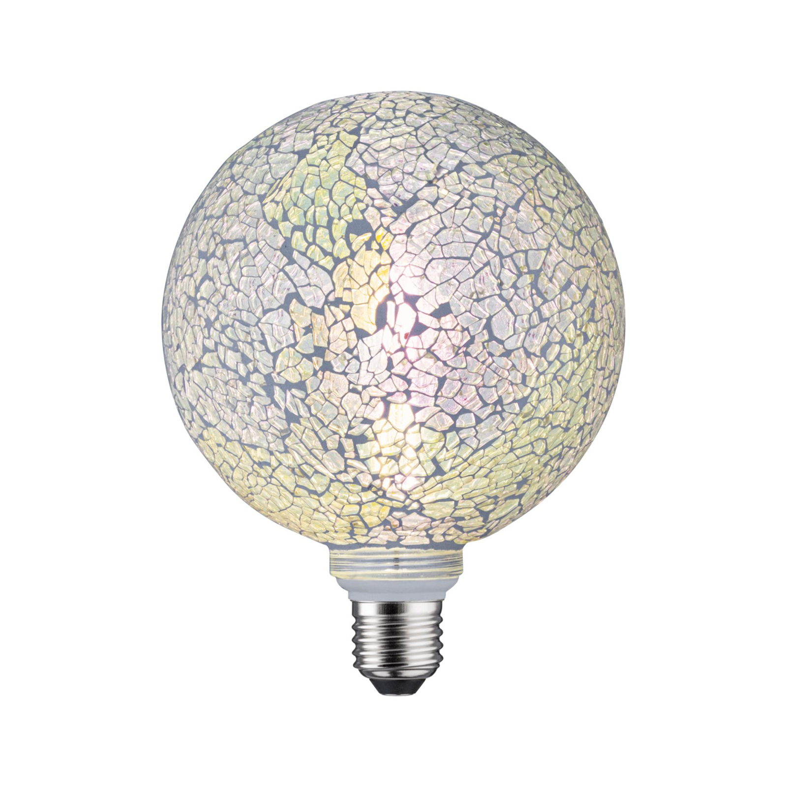 Paulmann E27 LED-Globe 5W Miracle Mosaic weiß