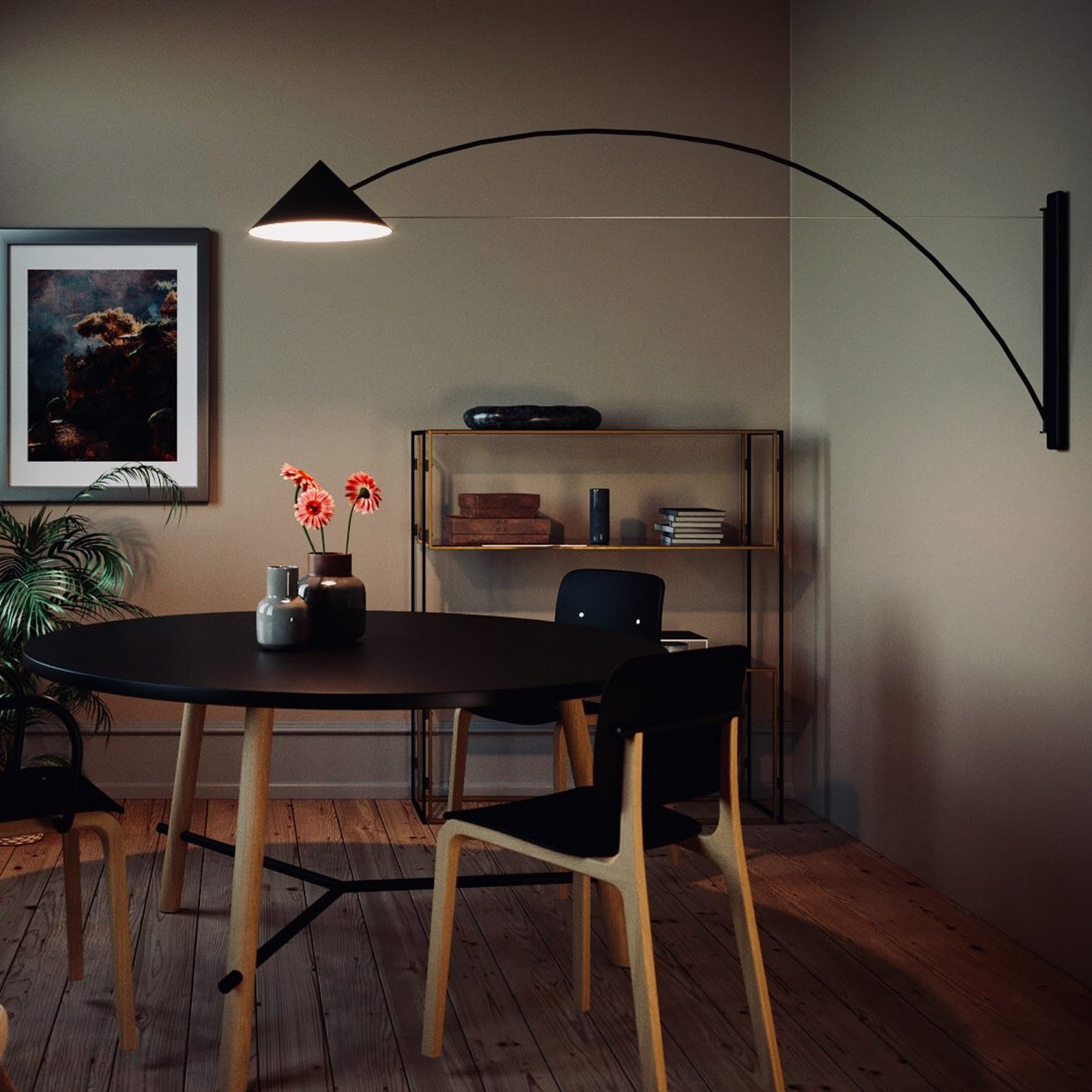 Prandina Flyer W5 LED wall light