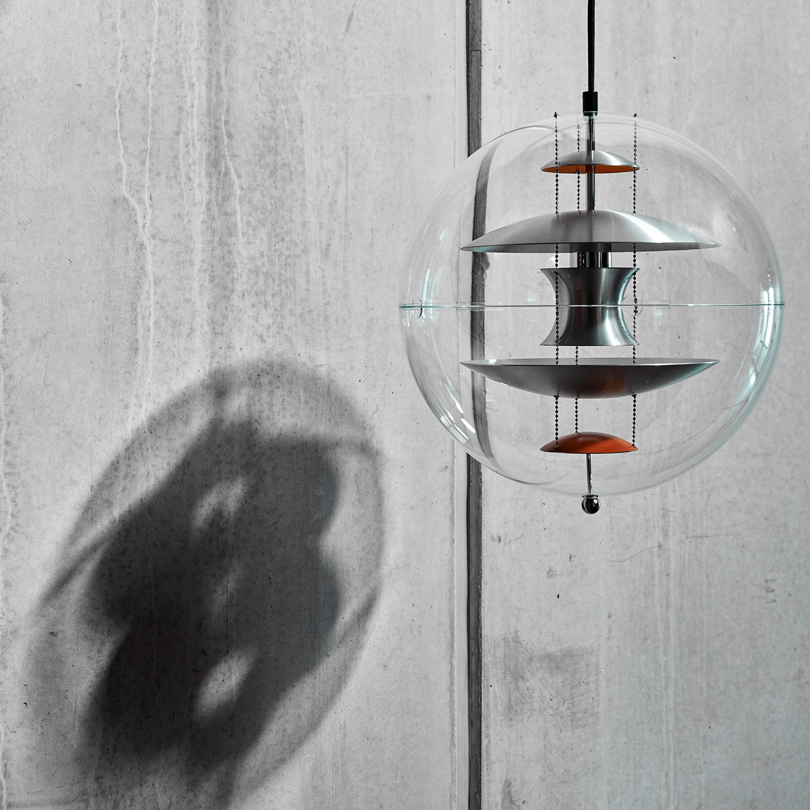VP Globe Pendant 40 Brushed Alu - Verpan