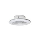 Alisio mini -LED-kattotuuletin, valkoinen – Mantra