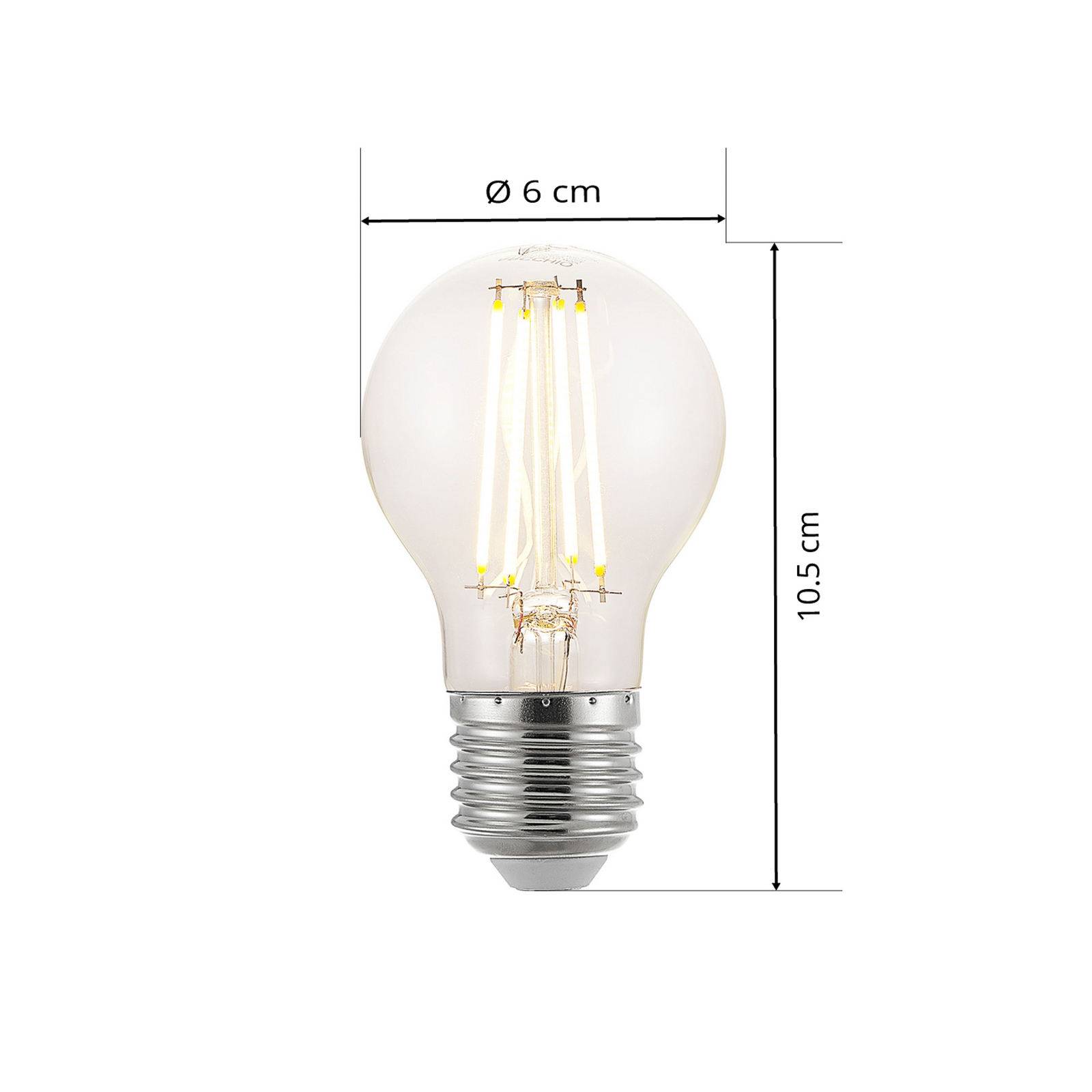 Lichtbron LED 6,5W Filament 3-step E27 Clear - Arcchio