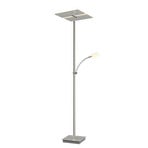 Parthena LED Candeeiro de Pé Nickel - Lucande