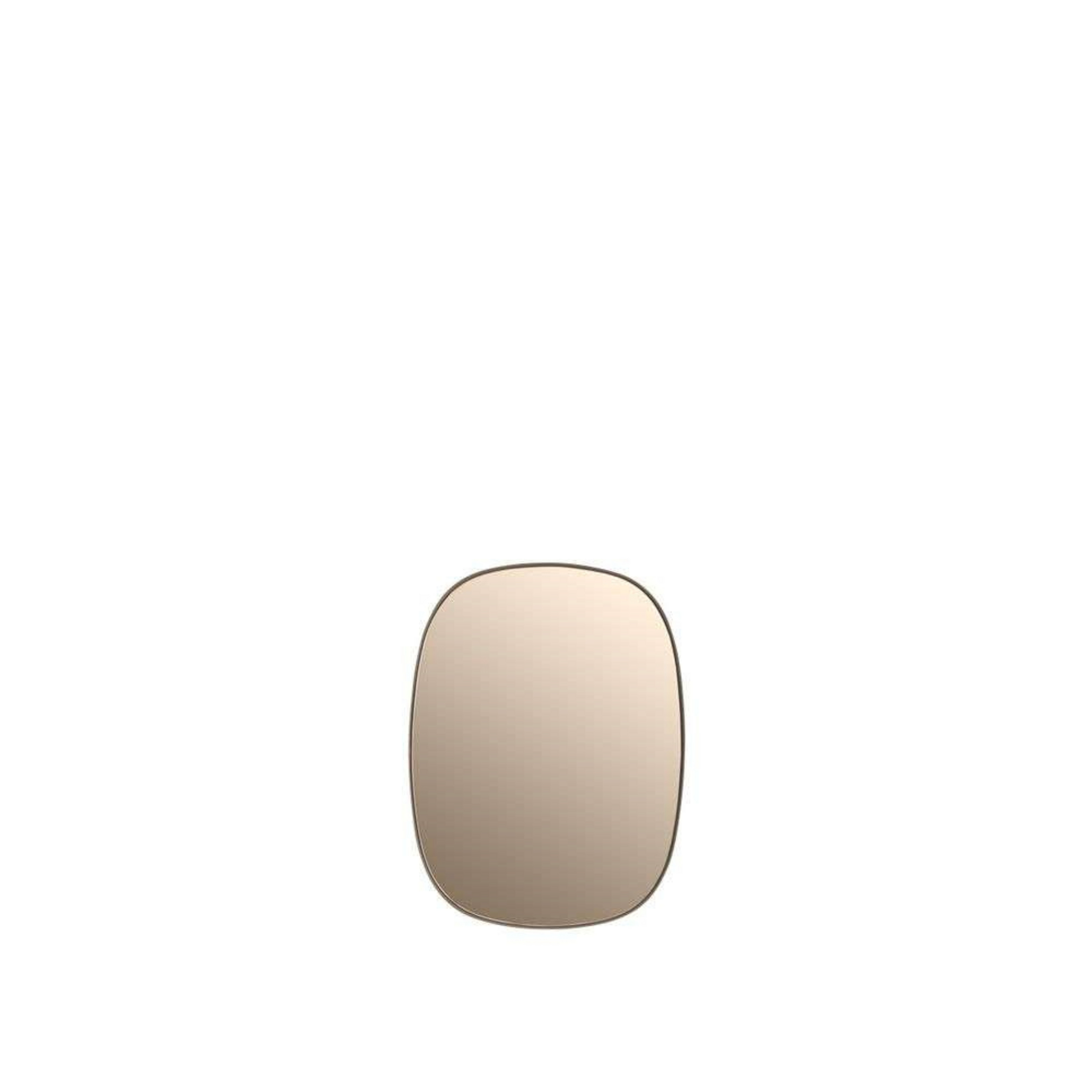 Framed Spiegel Small Rose/Rose Glass - Muuto