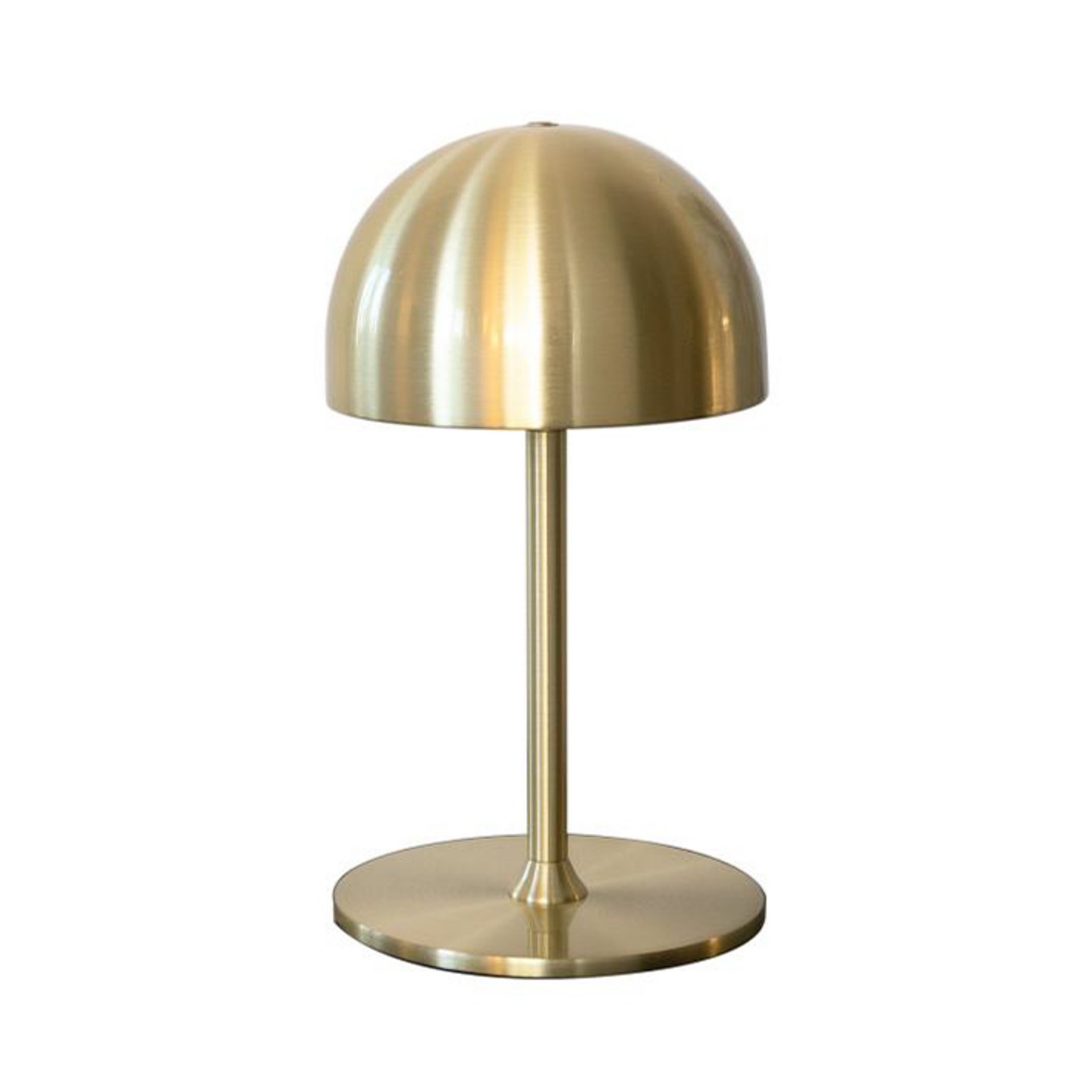 LED tafellamp op batterijen Tim, messingkleurig, hoogte 22 cm, IP54 LED tafellamp op batterijen Tim, messingkleurig, hoogte 22 cm, IP54