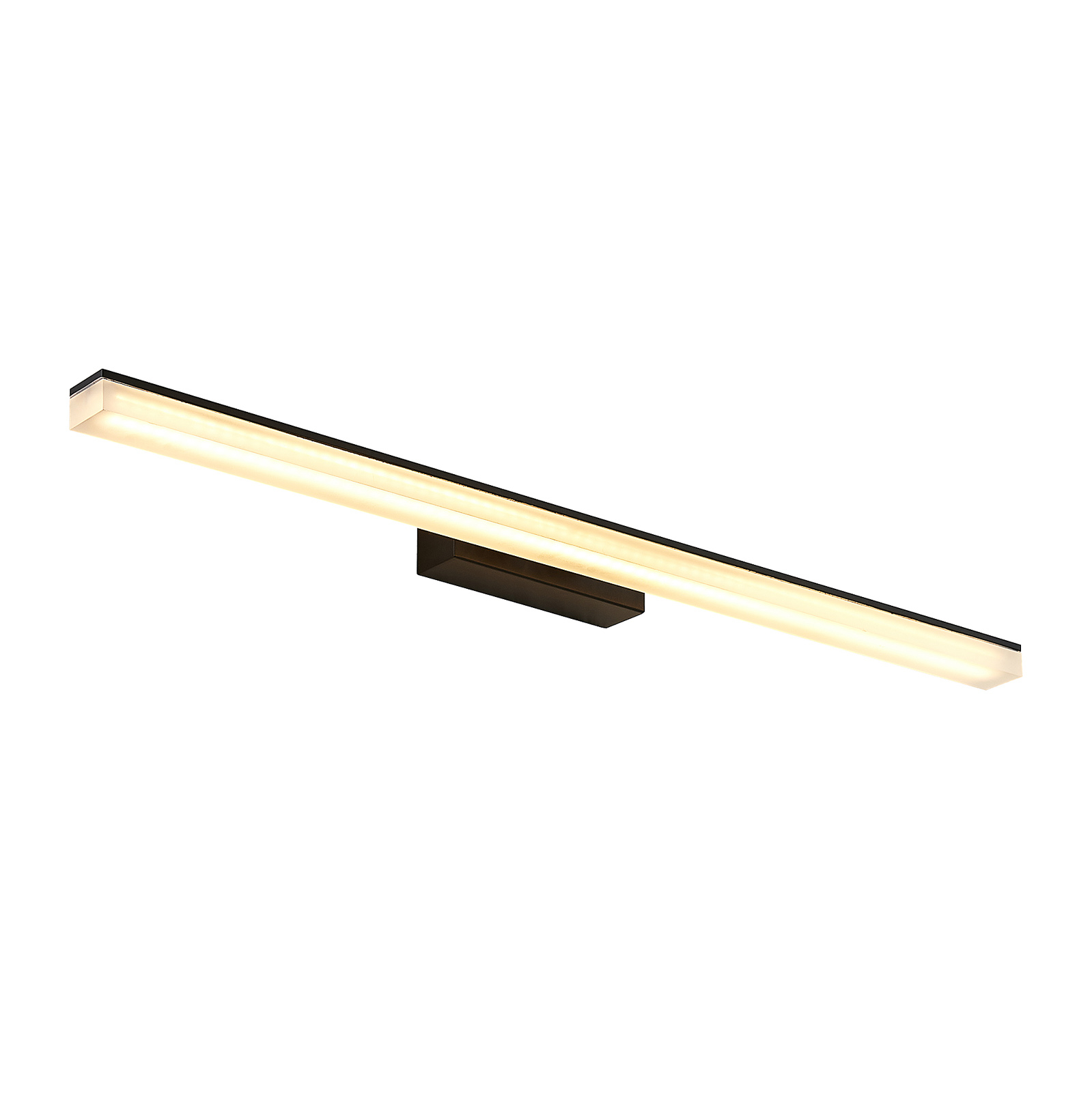 Lisana LED Wandleuchte IP44 L75 Black - Lucande