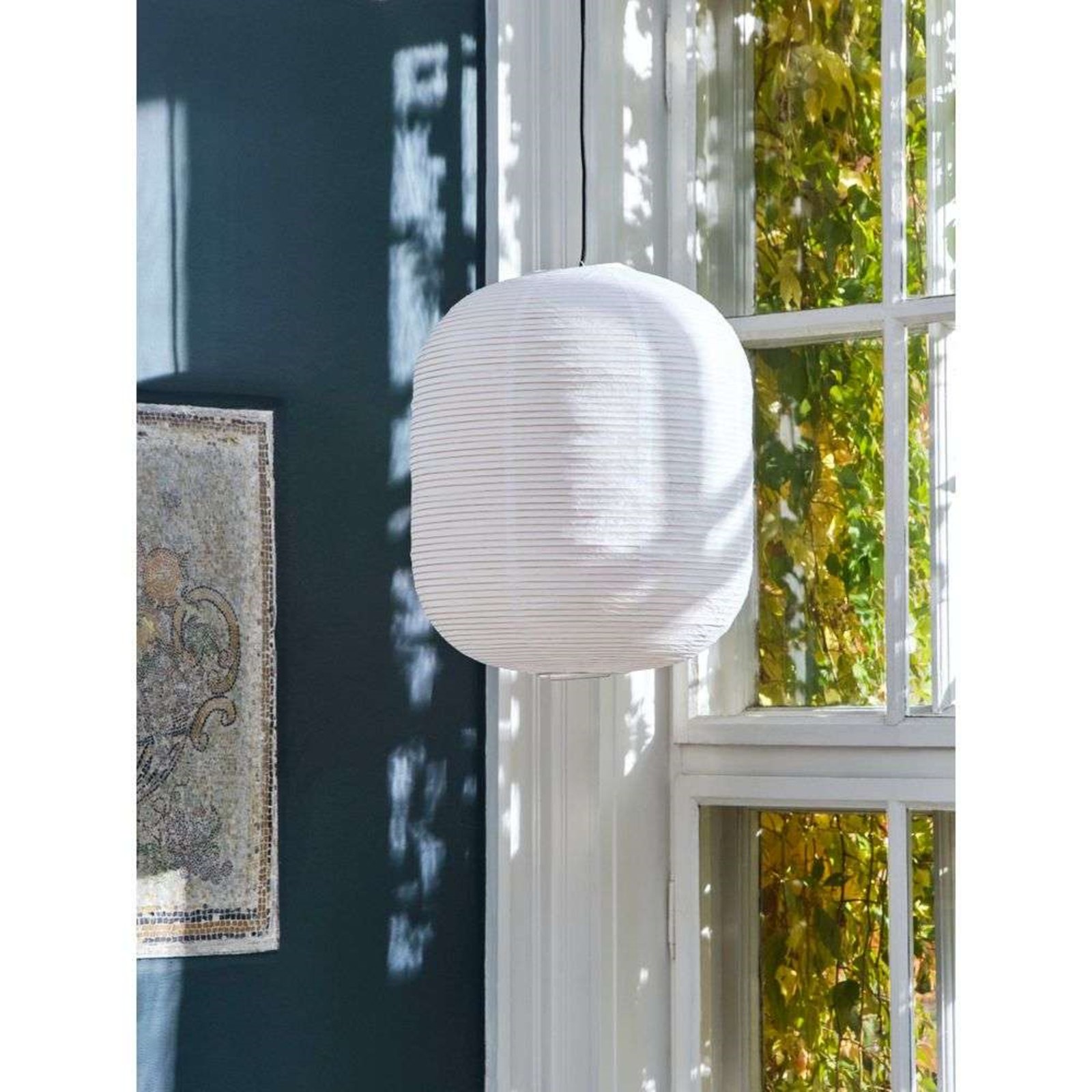 Paper Lampada a Sospensione Oblungo Classic White - HAY