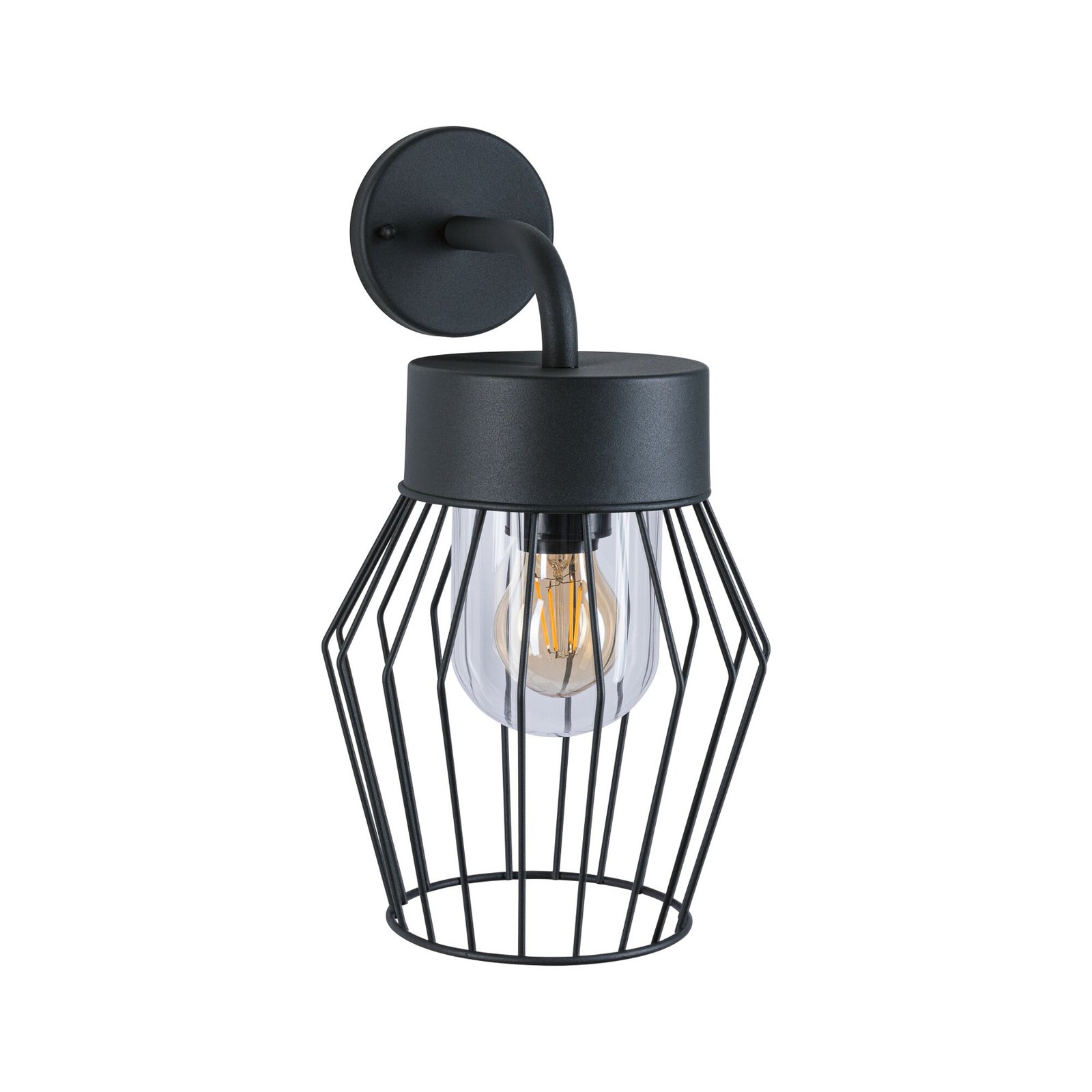 Lanka Outdoor Wall Lamp SWR Anthracite - Paulmann