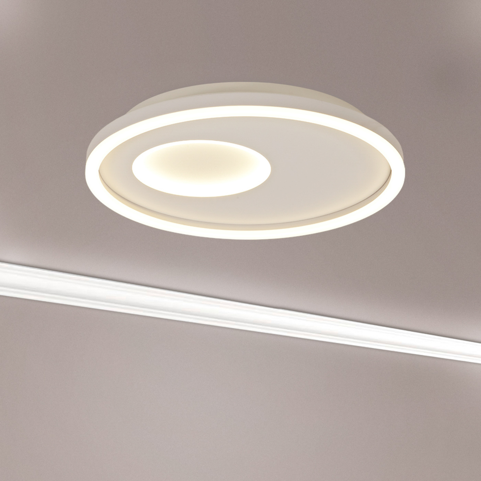 LED stropna svjetiljka krater bijela podesiva bijela prigušiva