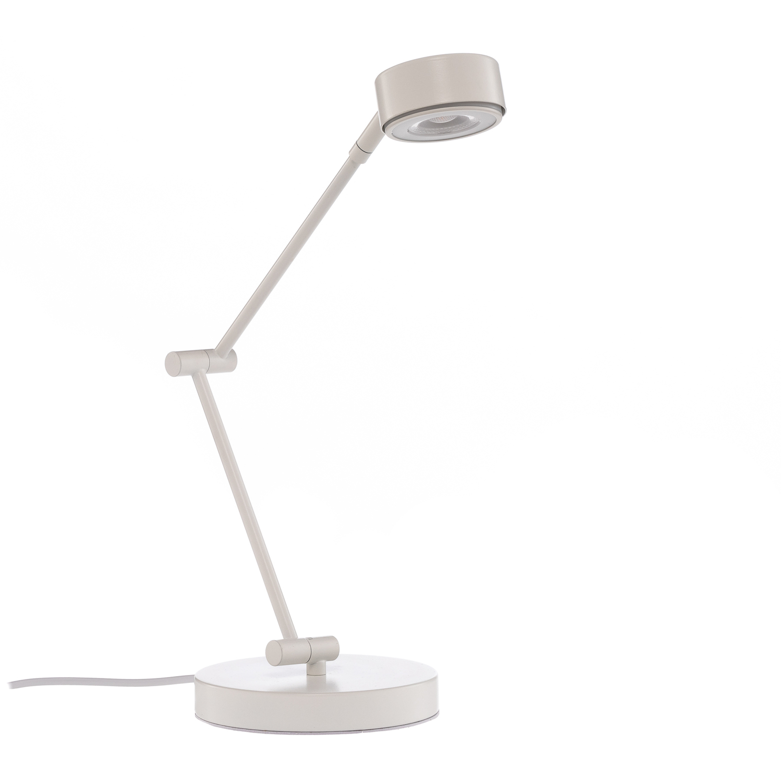 Lindby table lamp Jyla, white, 4000K, GX53, iron