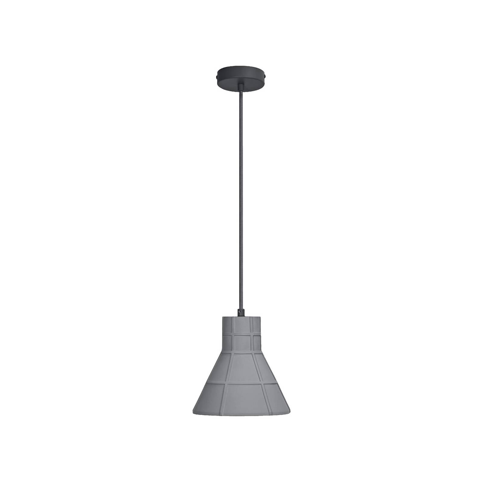 OSRAM Hängelampe CONCRETE BIM, grau, Ø 20 cm, Beton, E27