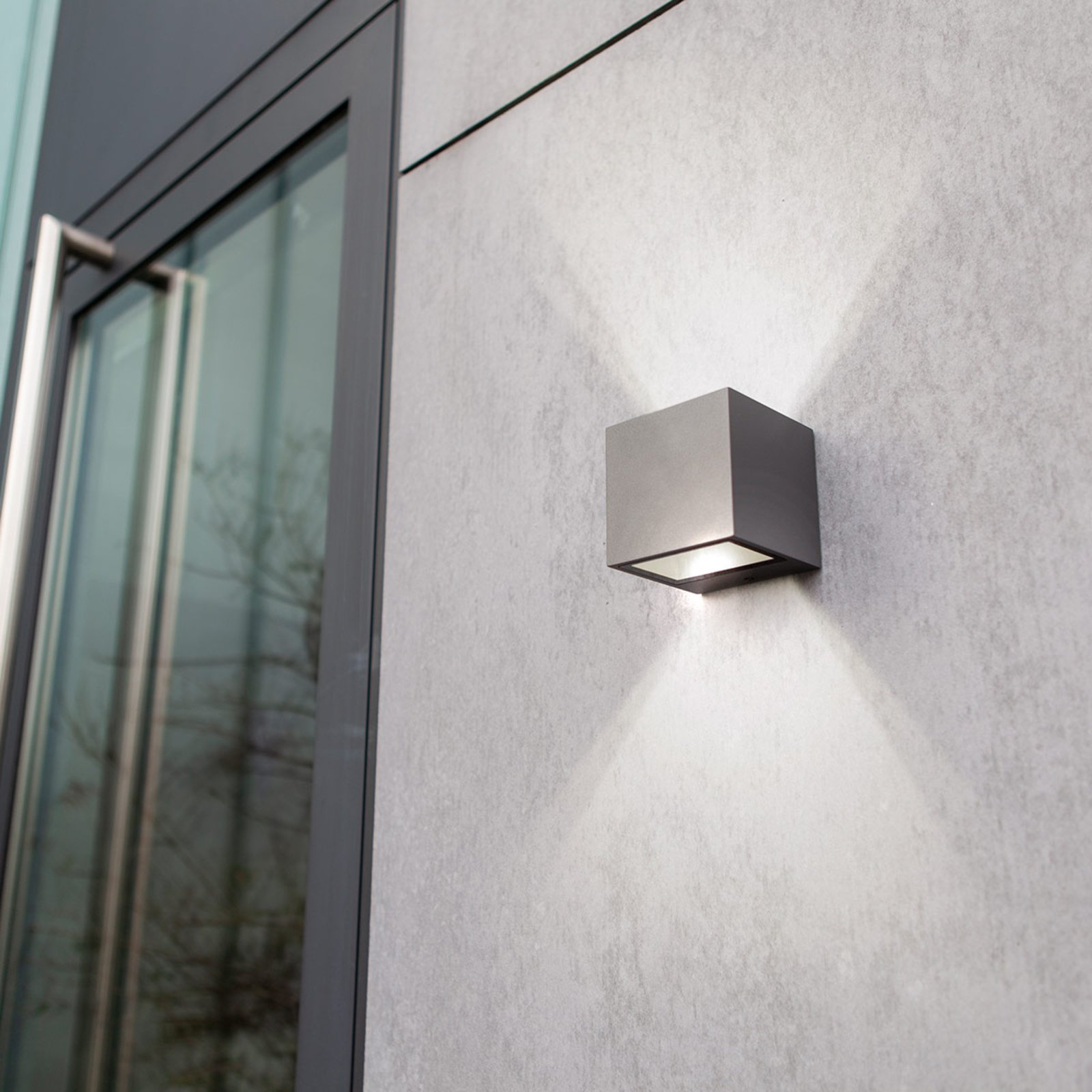 Gemini LED outdoor wall light 8.8 cm