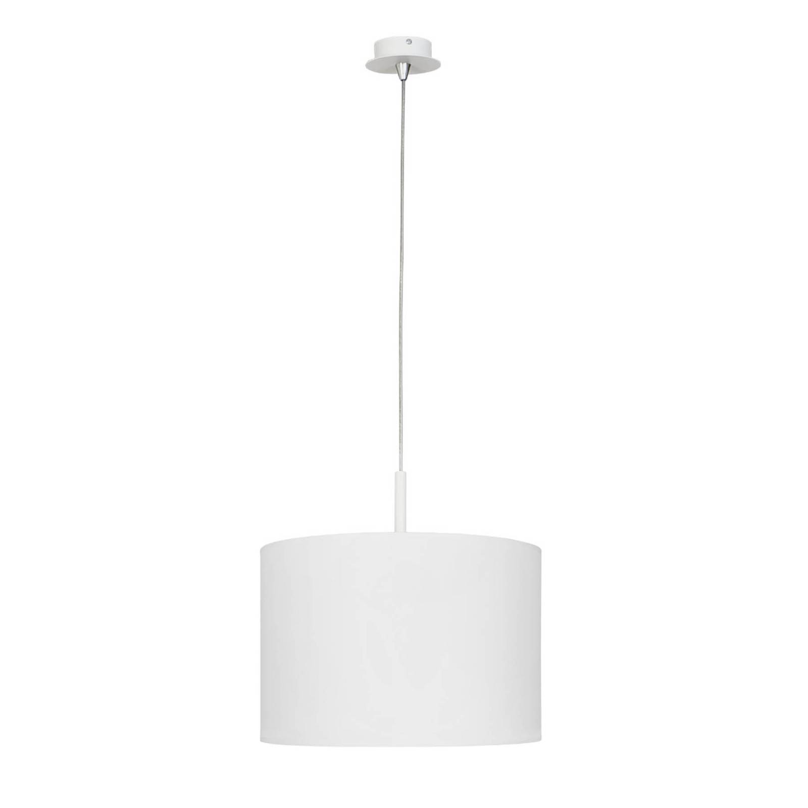 Hänglampa Alice, Ø 37,5 cm, vit
