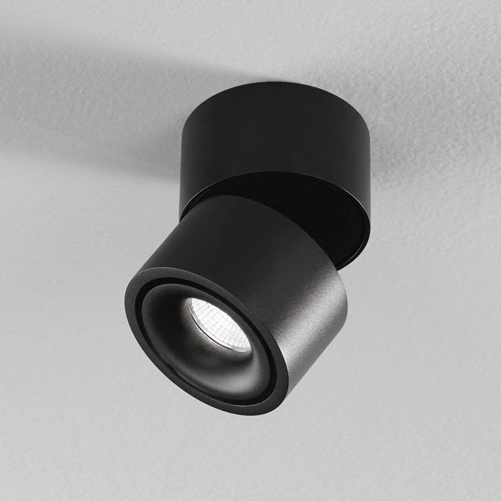 Egger Clippo S LED stropné bodové svetlo, čierne