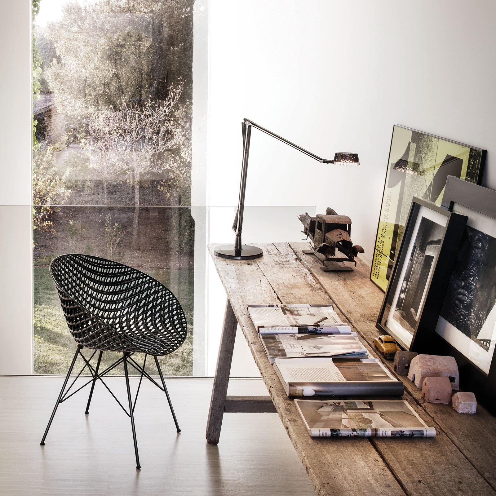 Aledin Dec Stolní Lampa Smoke - Kartell