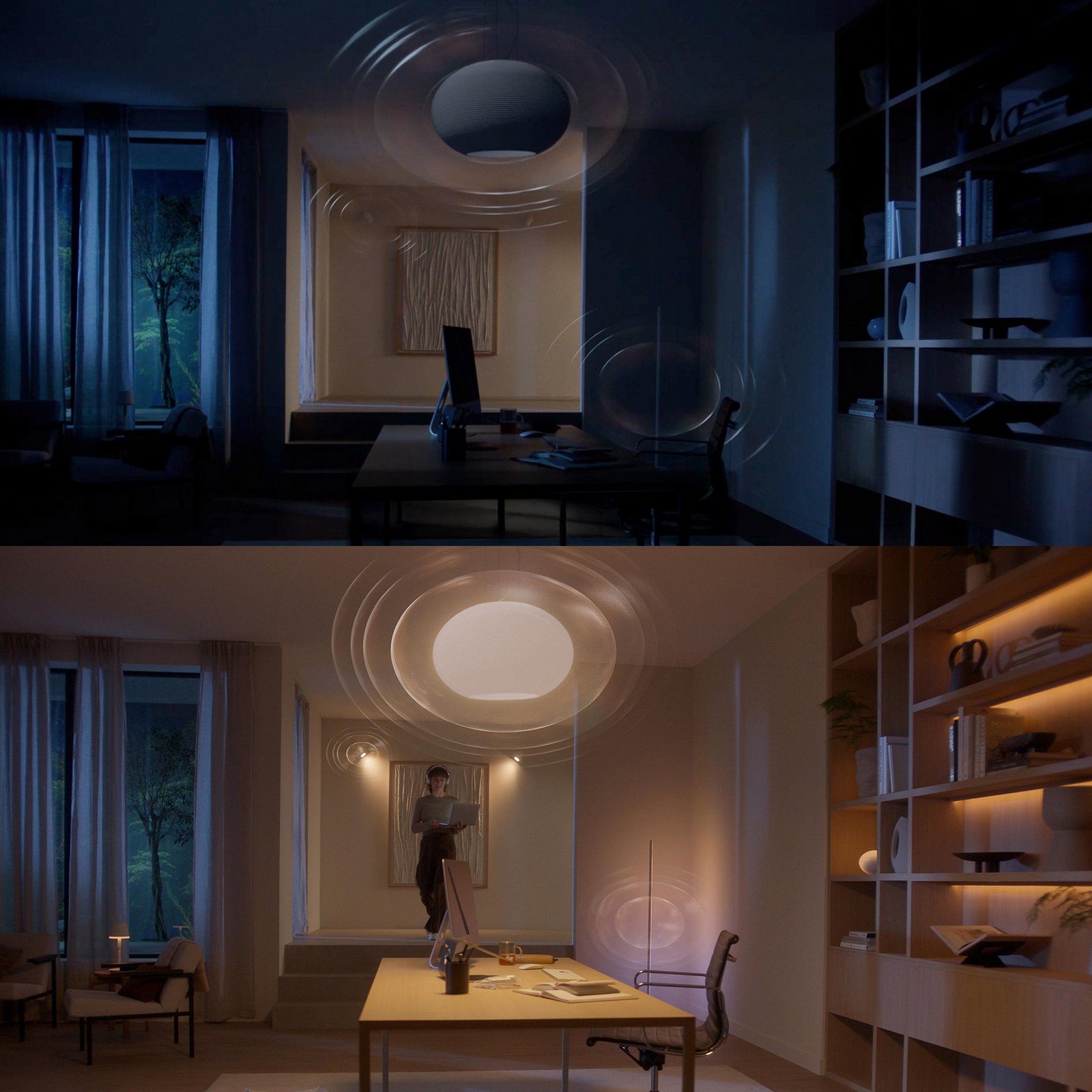 Ampoules LED Philips Hue 2x E27 8,1 W CCT RVB Bridge Pro