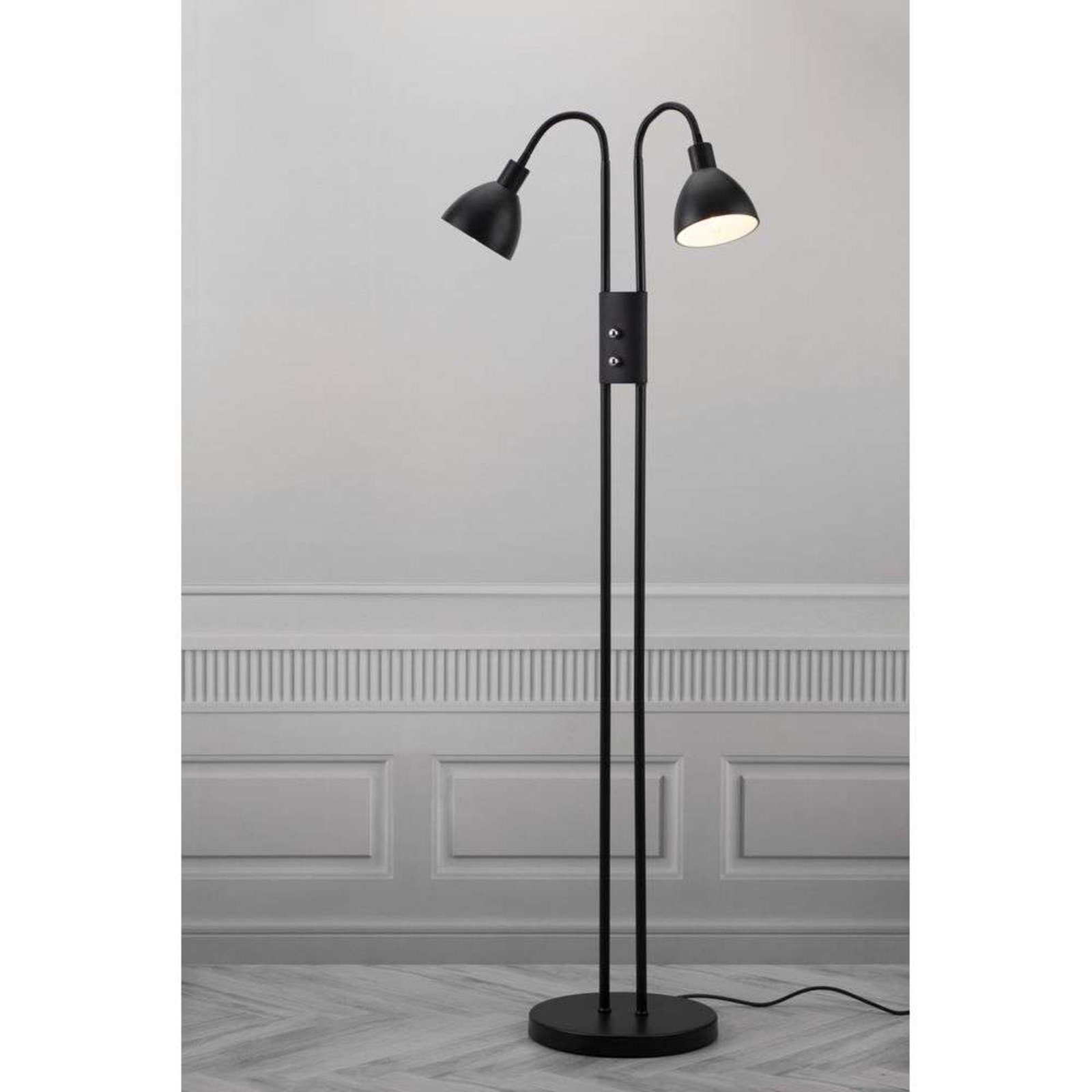 Ray 2-Spot Lampadar Black - Nordlux