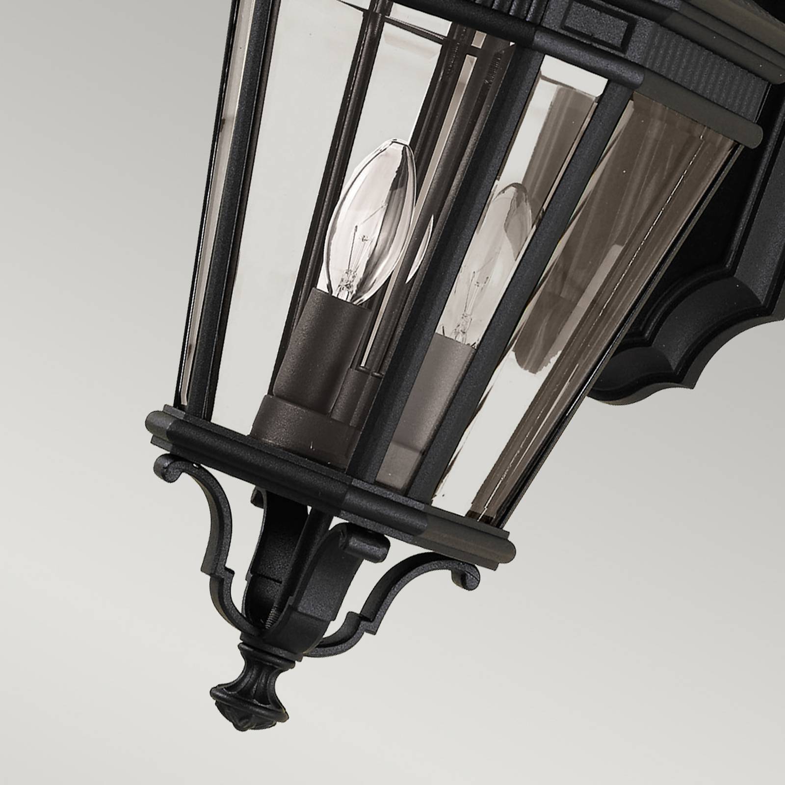 Photos - Chandelier / Lamp Feiss Cotswold Lane outdoor wall light, black, 52.1 cm 