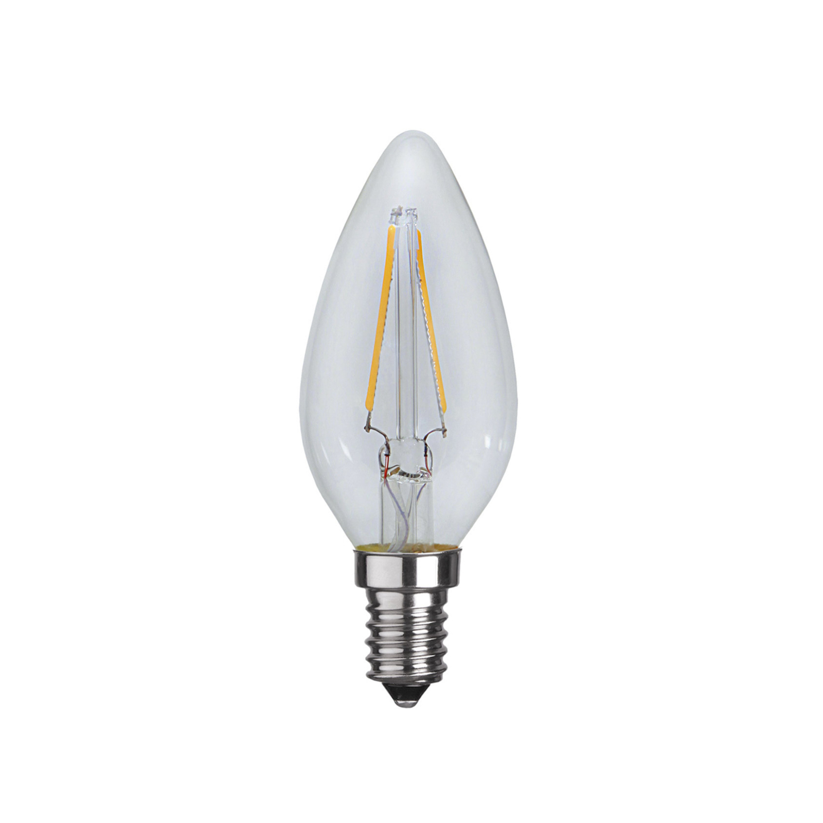 LED-kaarslamp E14 B35 2W 2.700K filament 250lm