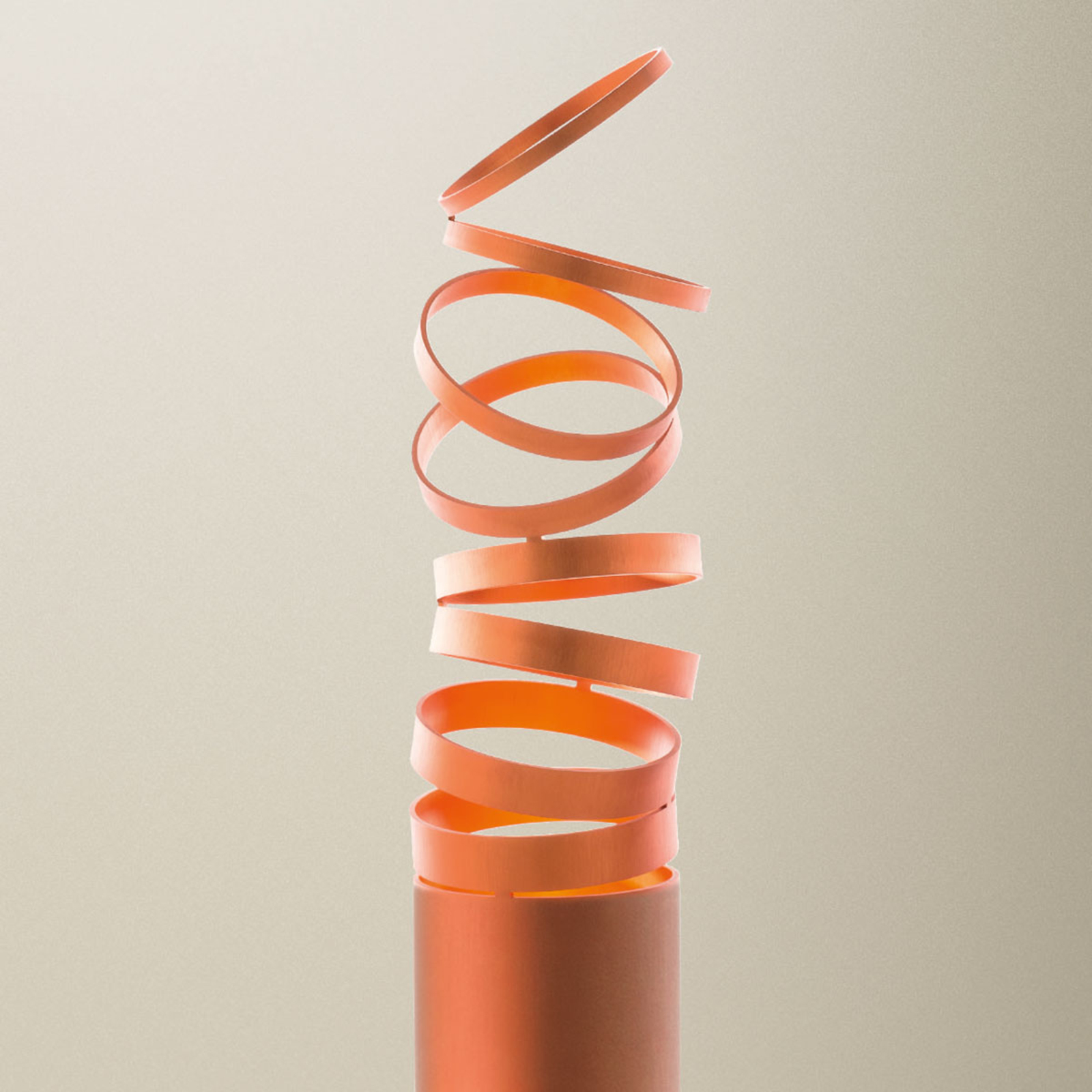 Artemide Decomposé LED-Stehleuchte orange