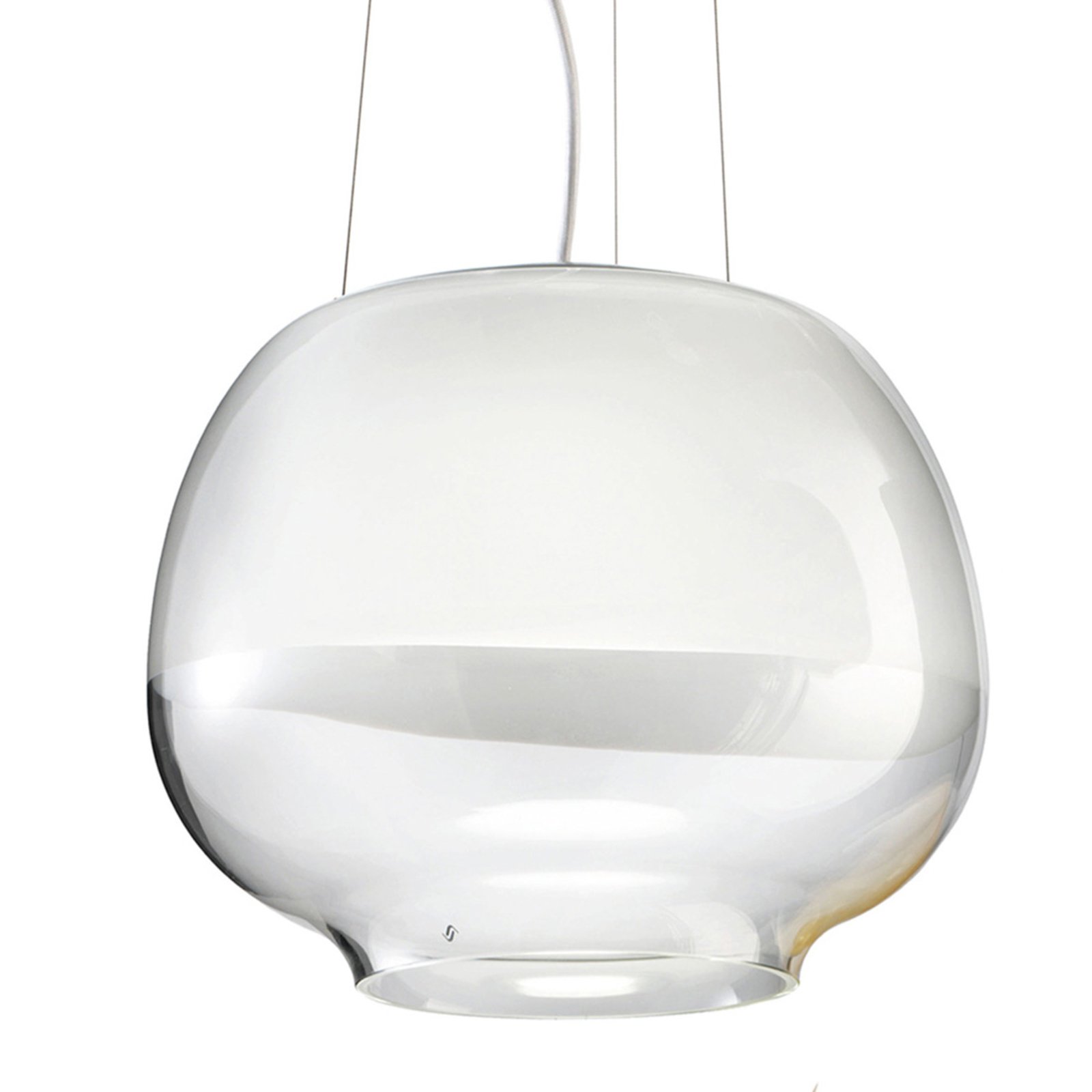 Designerska lampa wisząca Mirage SP, biała