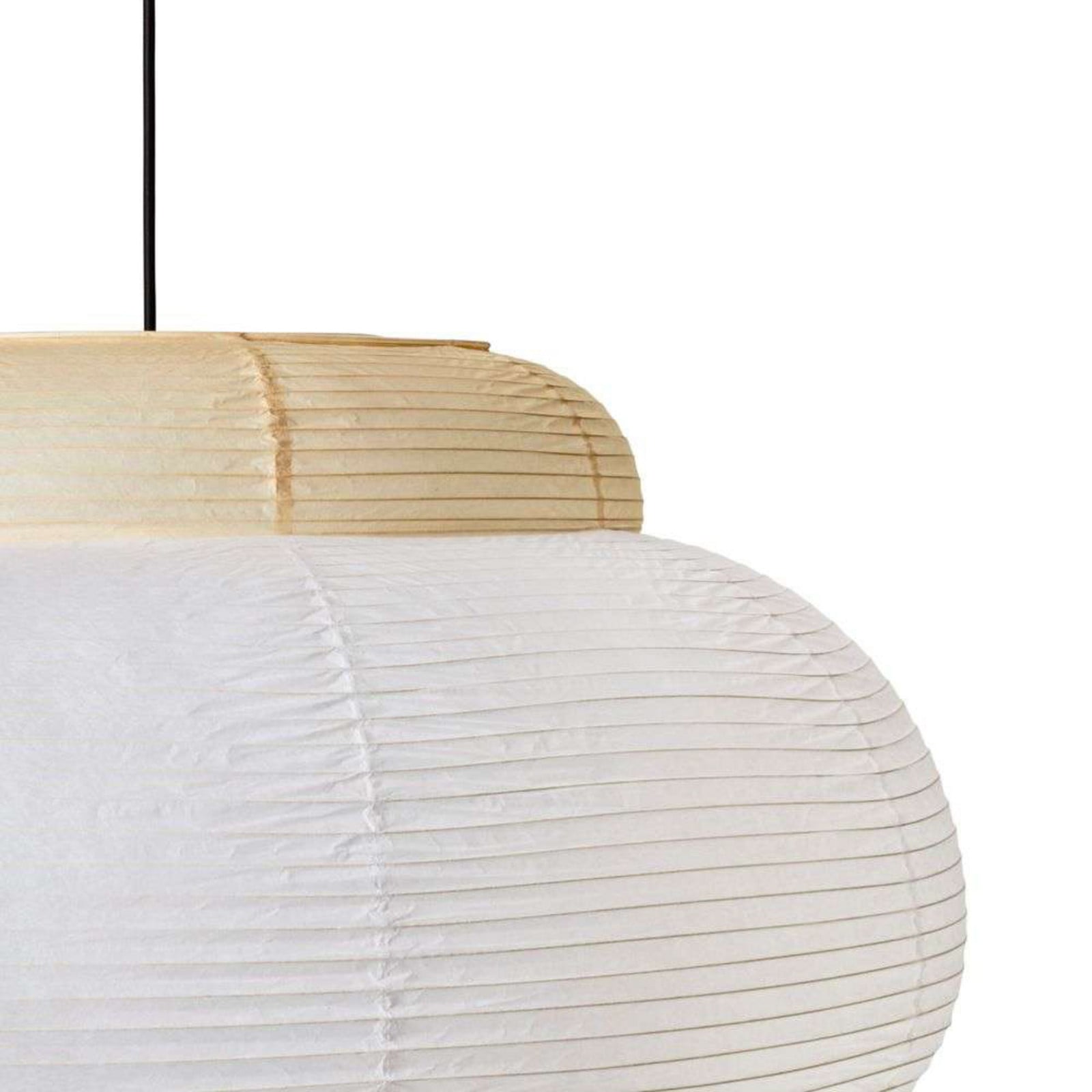 Papier Single Pendel Ø52 Soft Yellow Made By Hand - Spisestue - Papir / karton billede