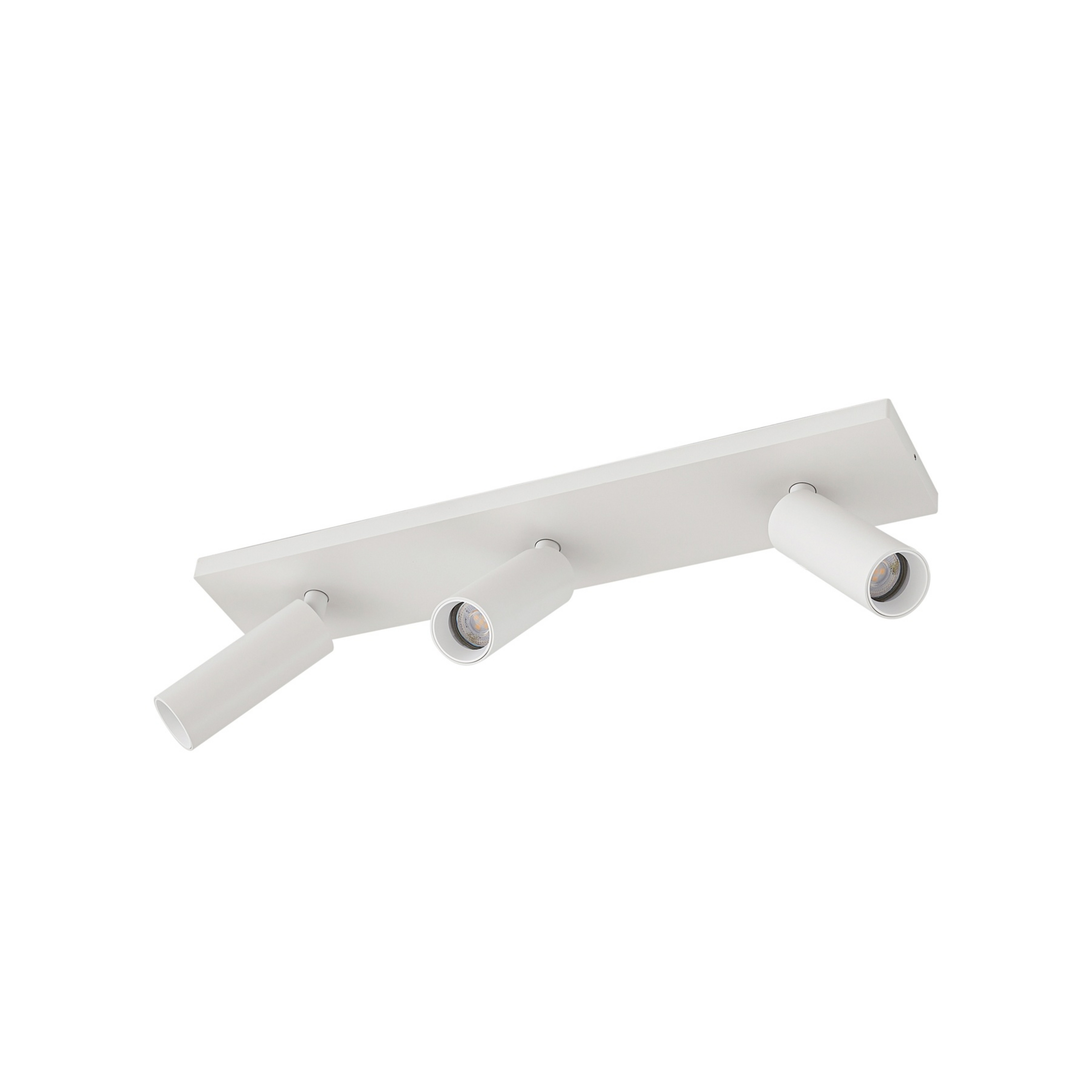 Brinja Slim ceiling spotlight, 3-bulb, white, GU10 MR11 - Arcchio