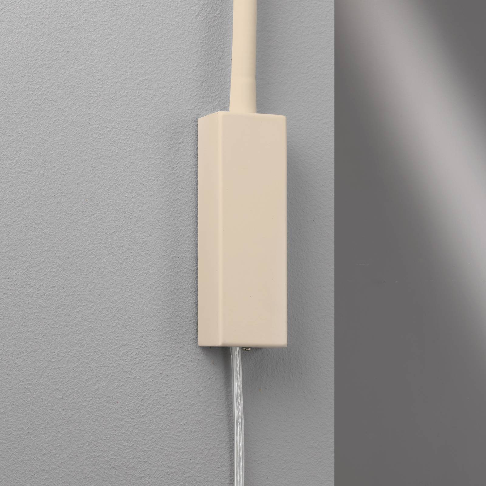 LED-Wandleuchte Sten, sandfarben, Höhe 61 cm Gestensteuerung günstig online kaufen