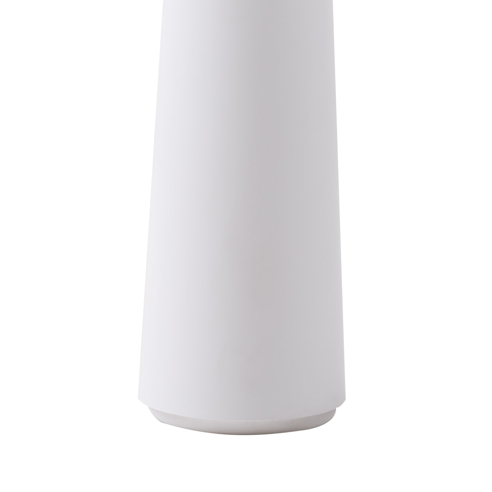 Lindby LED genopladelig udendørs bordlampe Gomba, hvid, dæmpbar