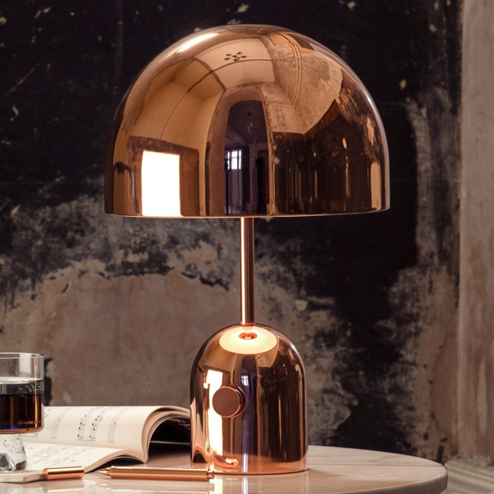 Acquista Tom Dixon Bell Table Lampada Da Tavolo Di Design Lampade It   Tom Dixon Bell Table Lampada Da Tavolo Di Design 