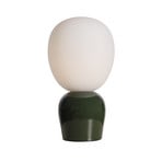 Lampe à poser Buddy, verte, métal/verre, hauteur 33,5 cm - Belid