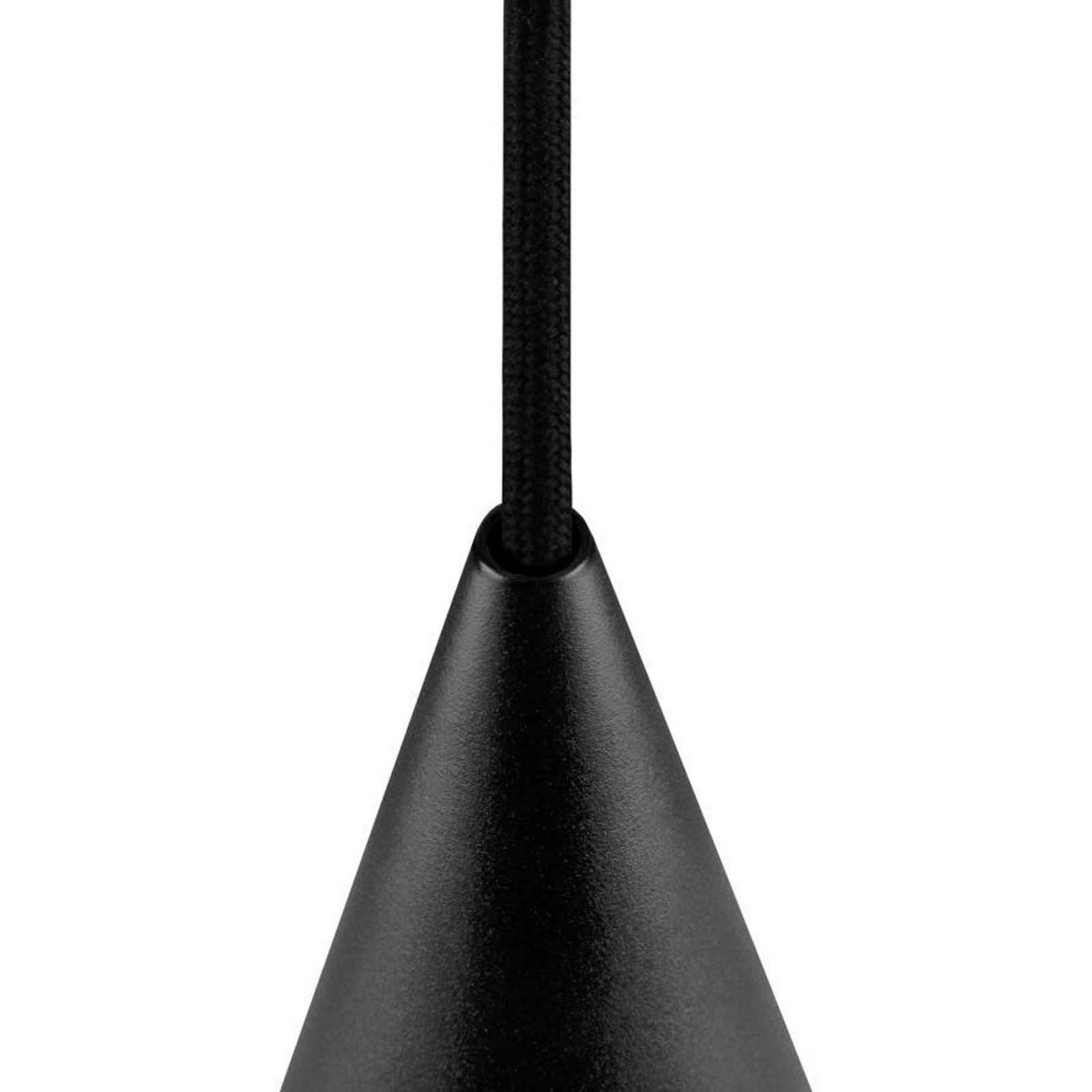 SLV Żyrandol Magico, Ø 21 cm, czarny/złoty, metal