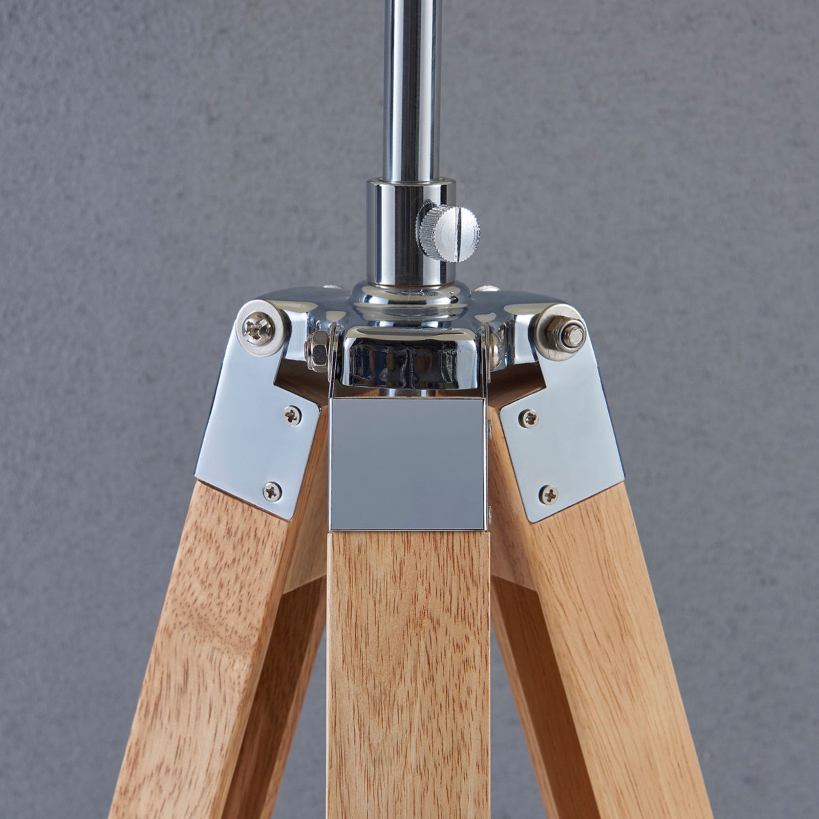 Katie Lampadaire White/Wood - Lindby